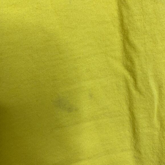 3/$20  UPCYCLED HANES SUNDAY FUNDAY long sleeve graphic print t-shirt SZ M - Picture 5 of 5